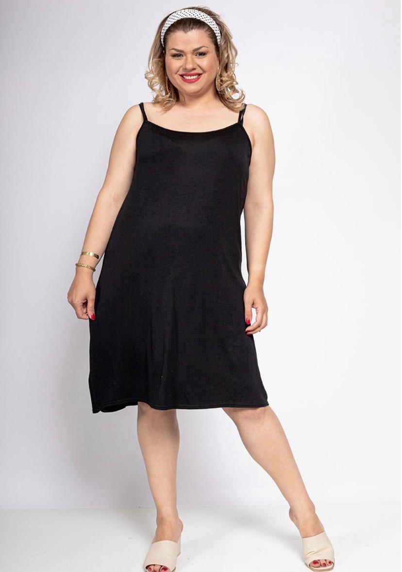 Fond de robe bretelle en viscose