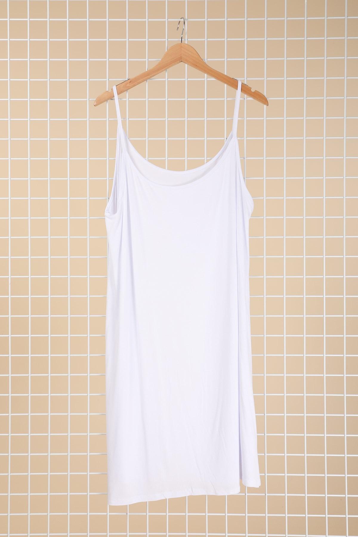 Fond de robe bretelle en viscose
