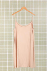 Fond de robe bretelle en viscose