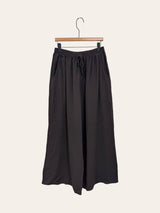 Pantalon taille élast. en gaze de coton
