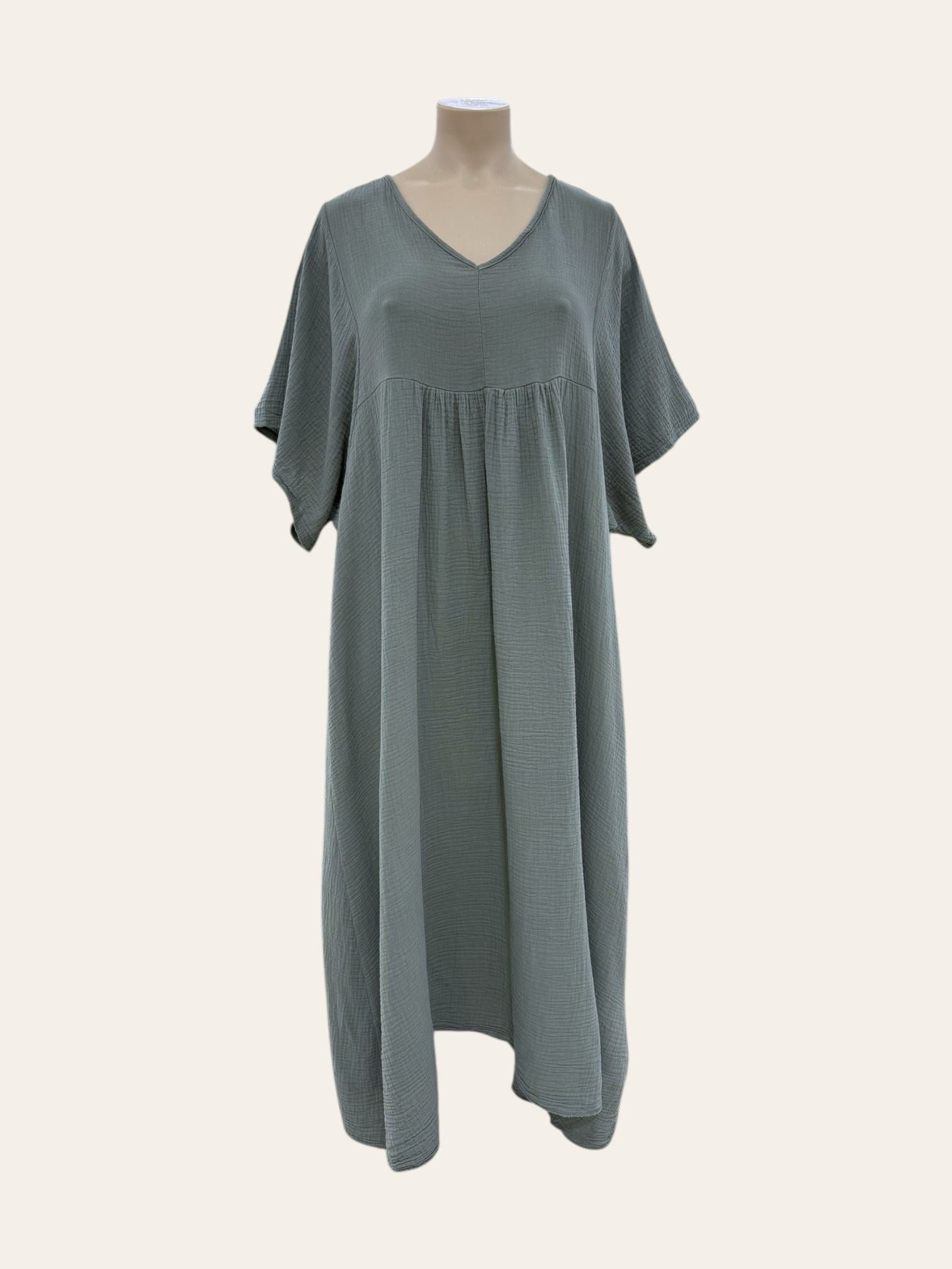 Robe en gaze de coton