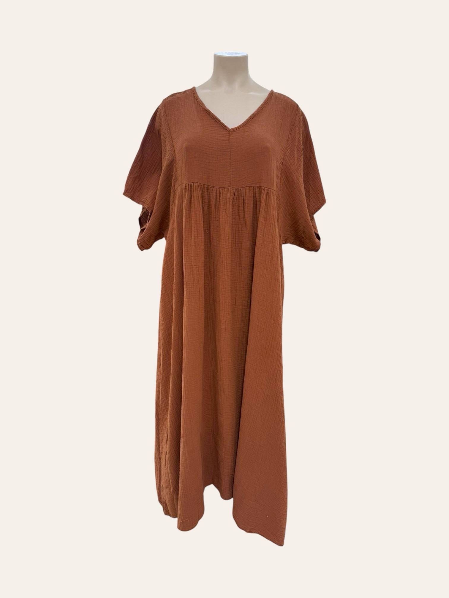 Robe en gaze de coton