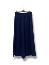Pantalon fluide taille élastique smockée
