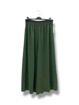 Pantalon fluide taille élastique smockée
