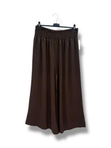 Pantalon fluide taille élastique smockée