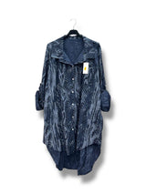 Chemise longue imprimé animal