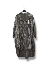 Chemise longue imprimé animal