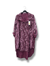 Chemise longue imprimé animal