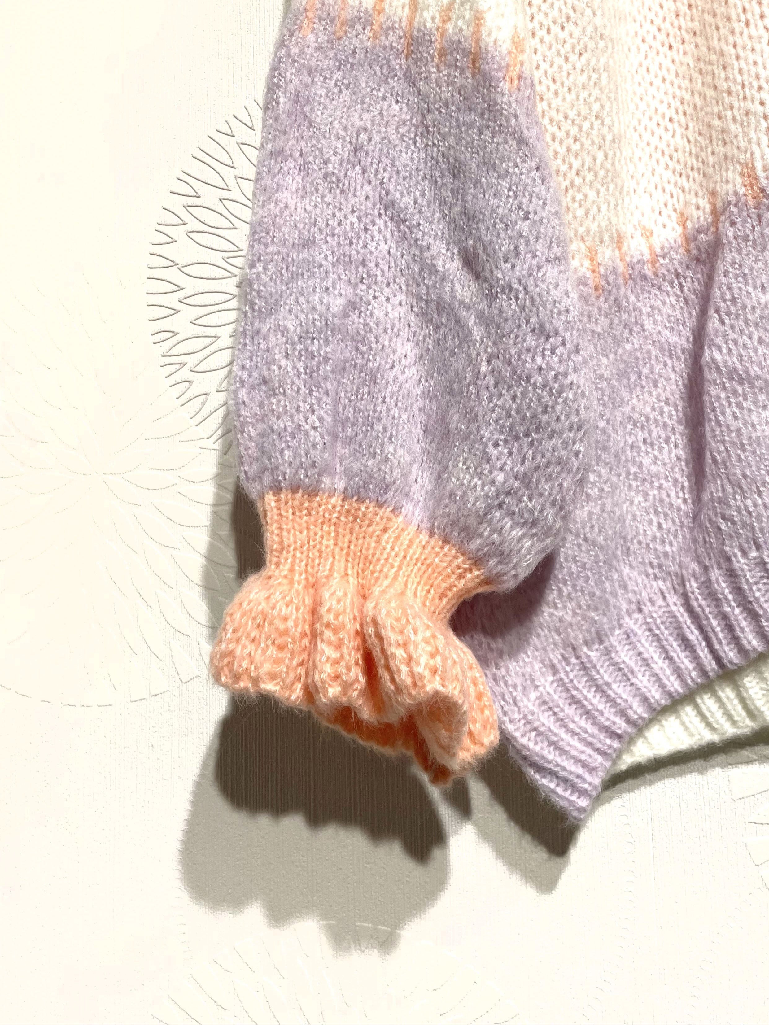 Gilet patchwork coloré