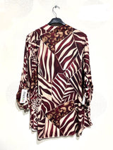 Blouse douce et stretch imprimé animal