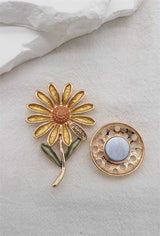 Broche aimantée - Marguerite
