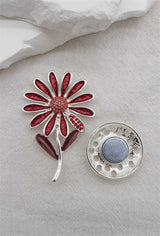 Broche aimantée - Marguerite