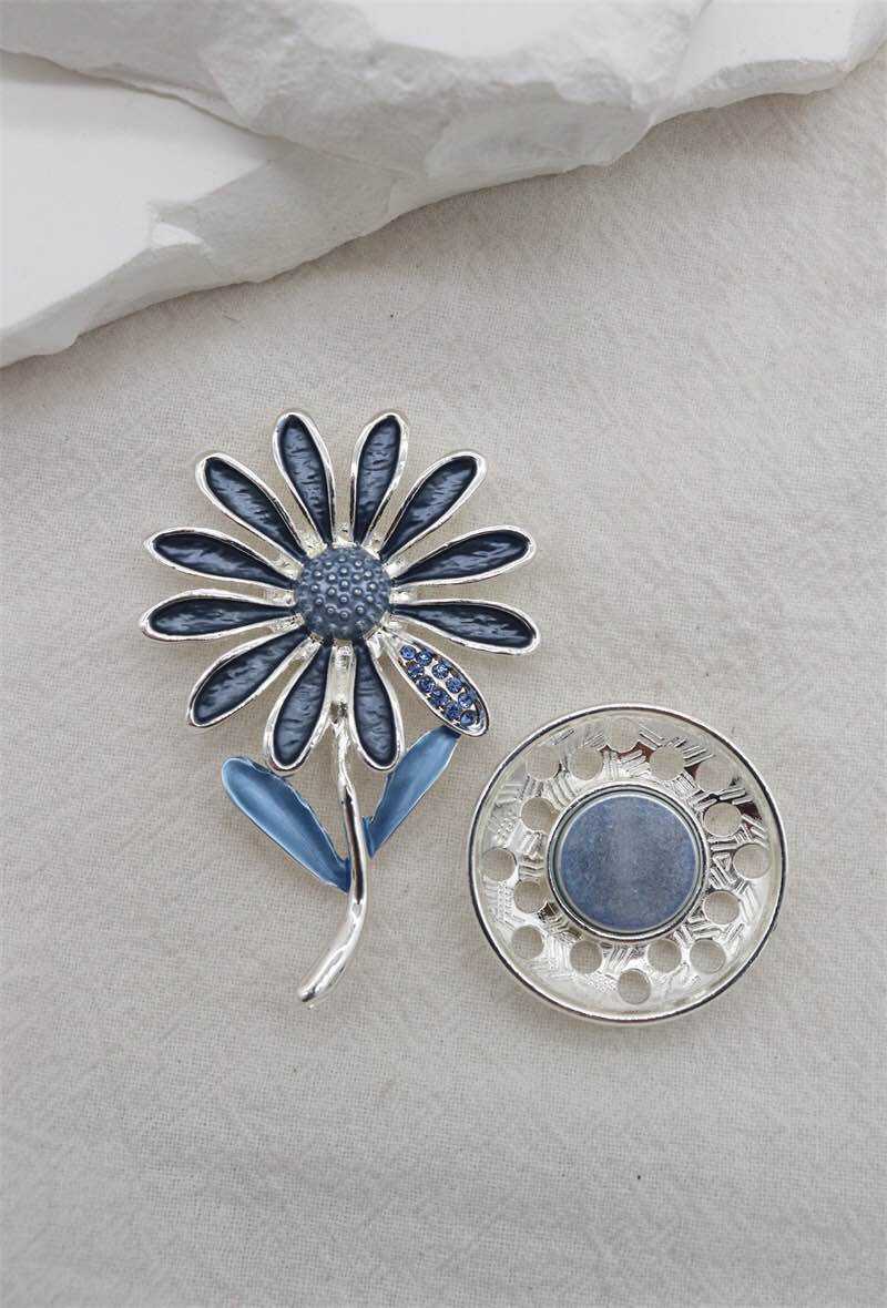 Broche aimantée - Marguerite