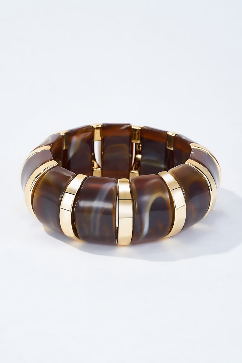 Bracelet élastique bicolore (petit)