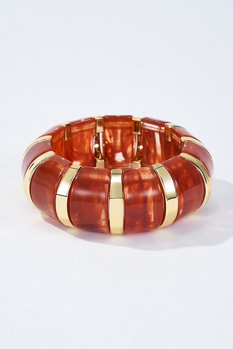 Bracelet élastique bicolore (petit)