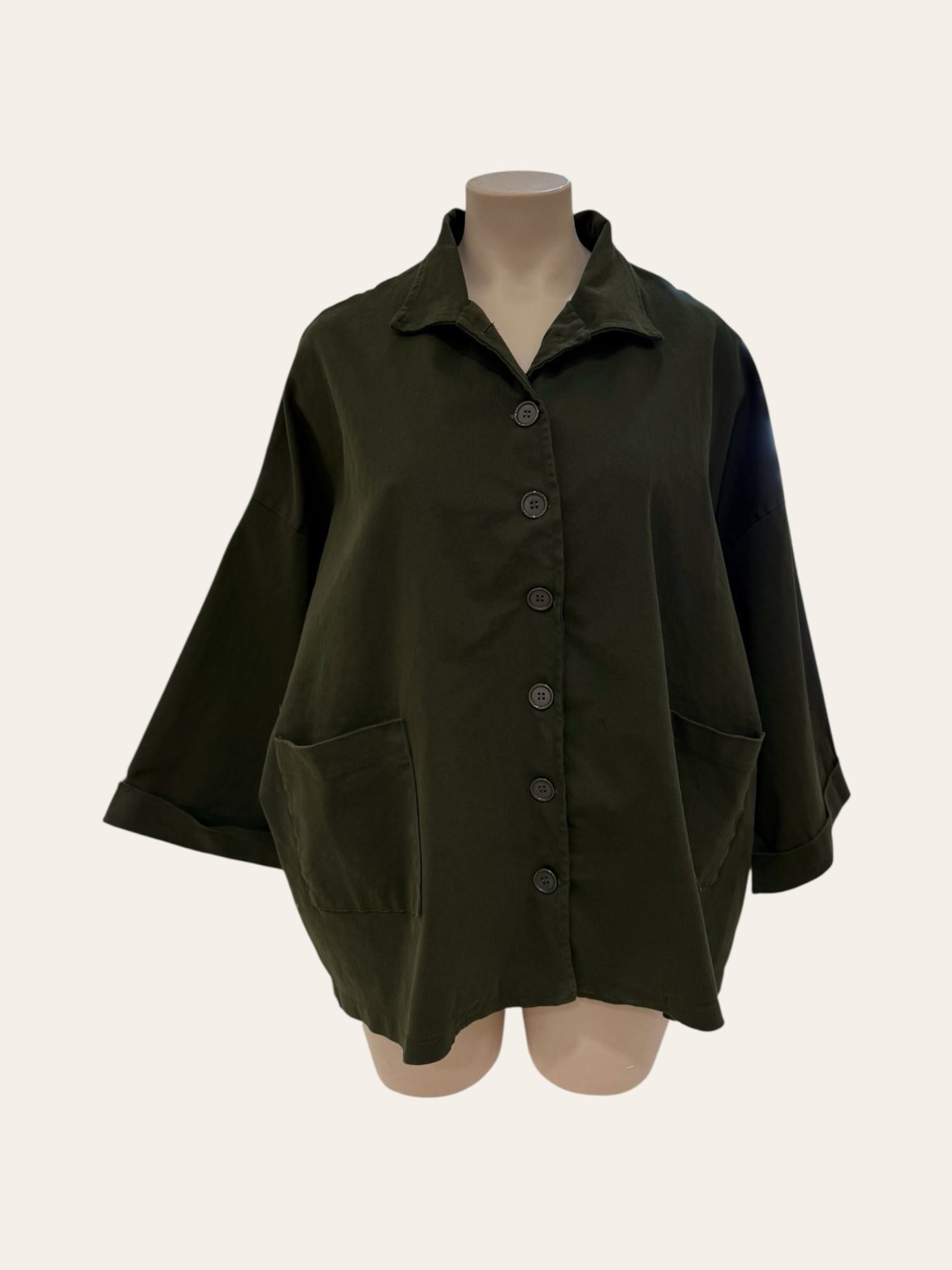 Veste style Gabardine