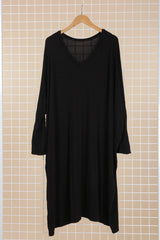 Robe pull oversize en maille douce