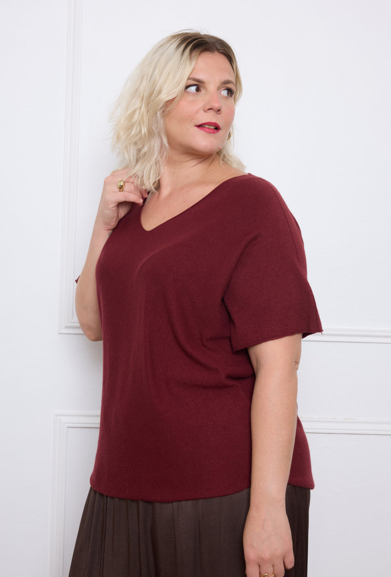 Pull manches courtes