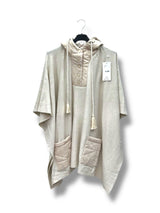 Poncho avec capuche
