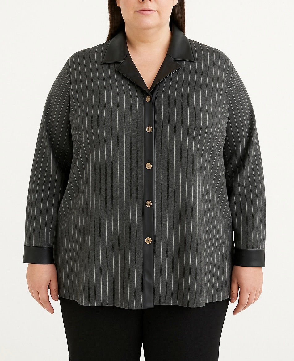 Chemise à rayures