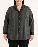 Chemise à rayures