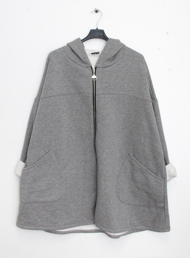 Veste sweat à capuche