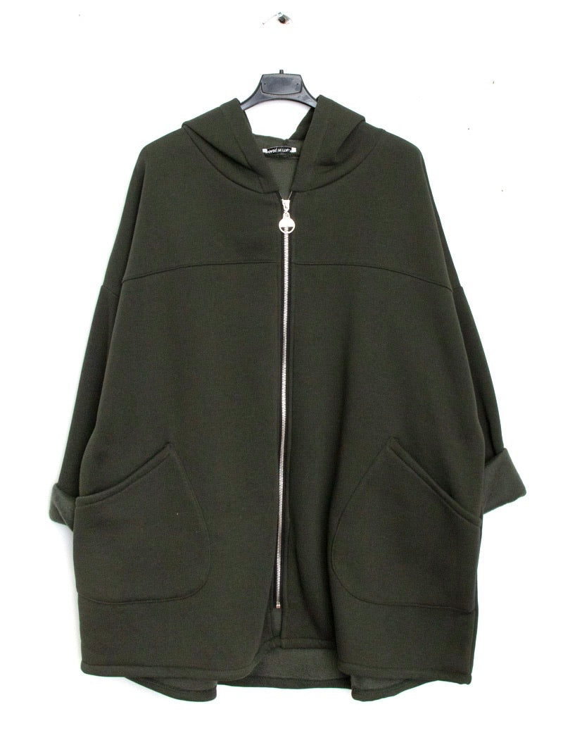Veste sweat à capuche