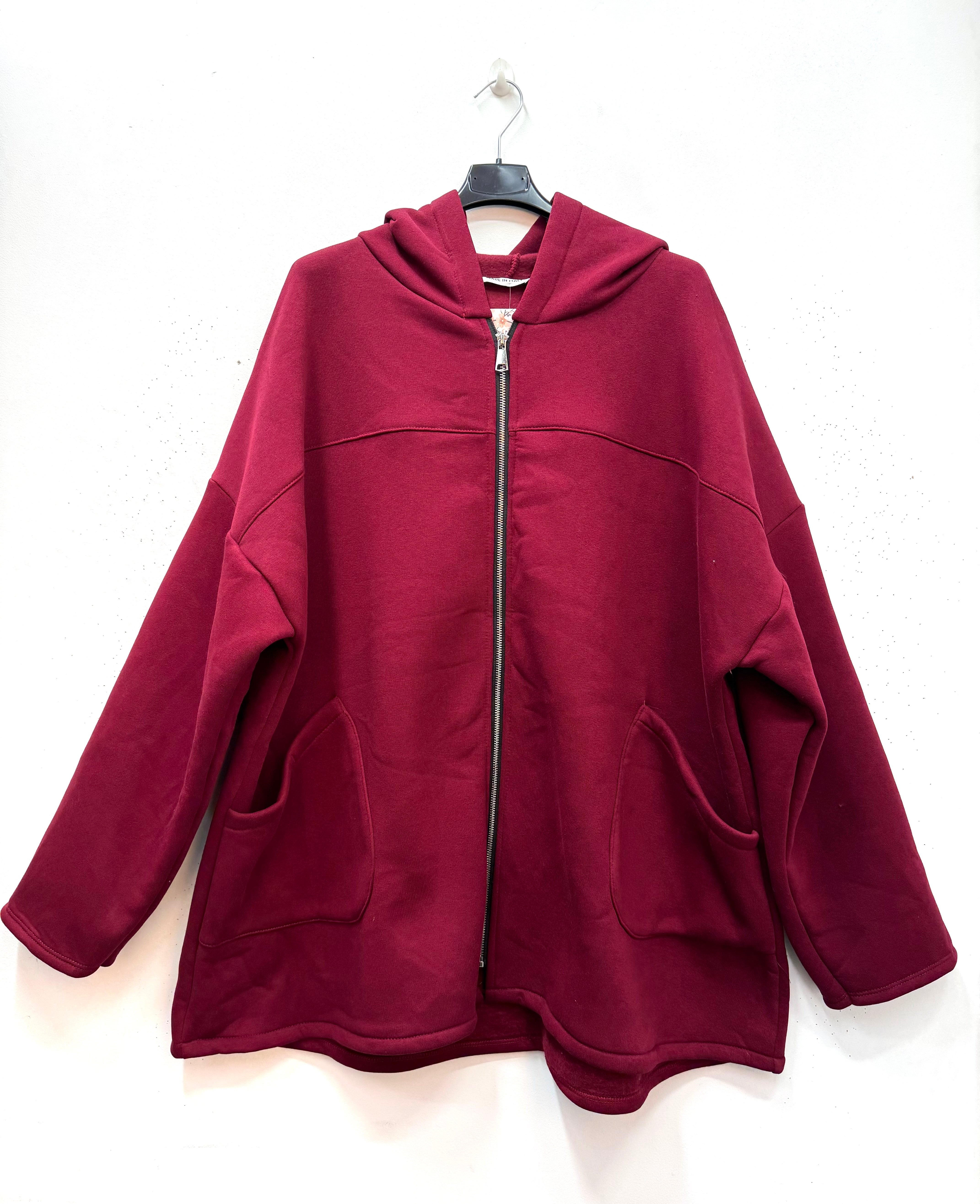 Veste sweat à capuche