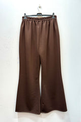 Pantalon sweat flare en néoprène
