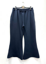 Pantalon sweat flare en néoprène
