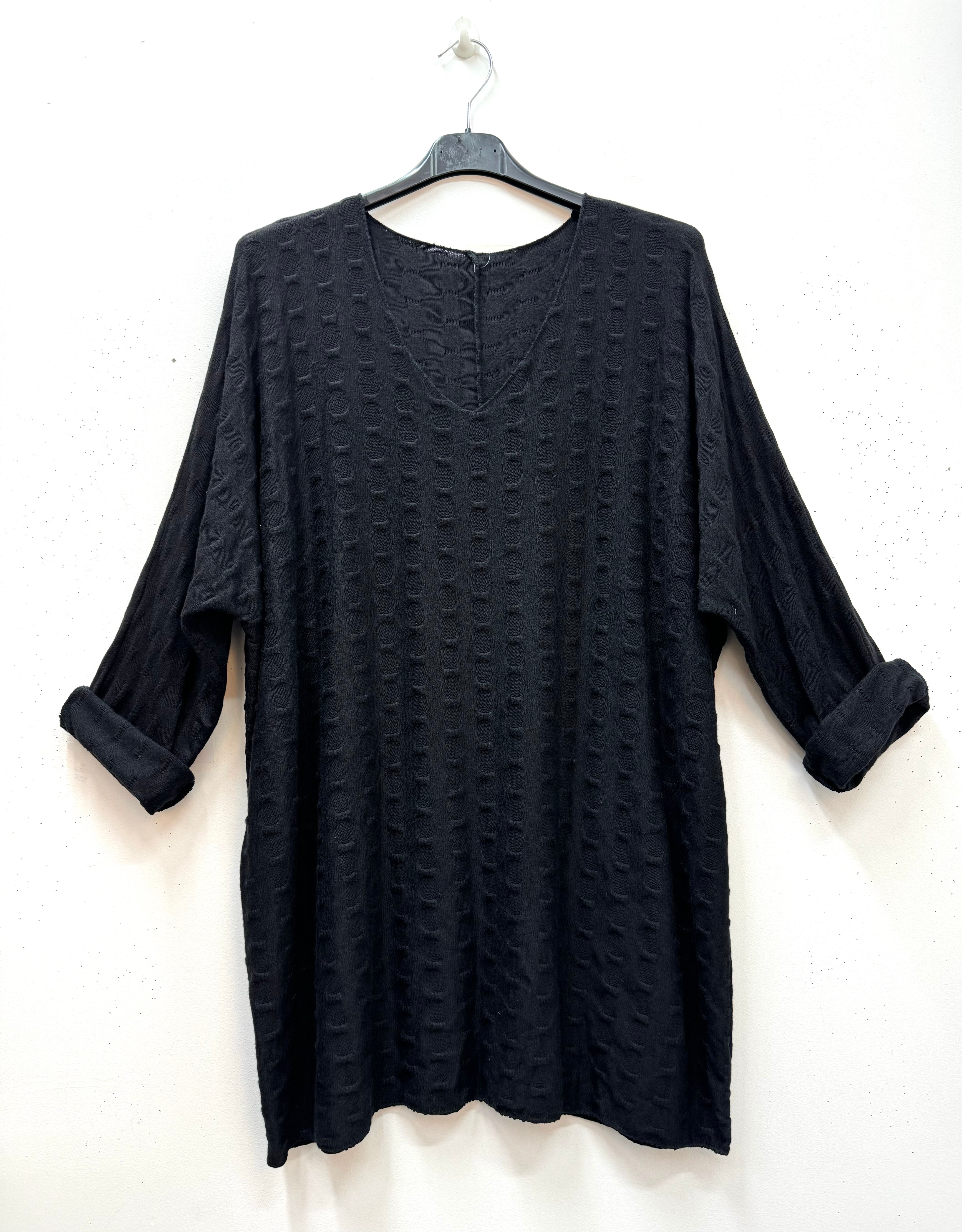 Pull léger gaufré