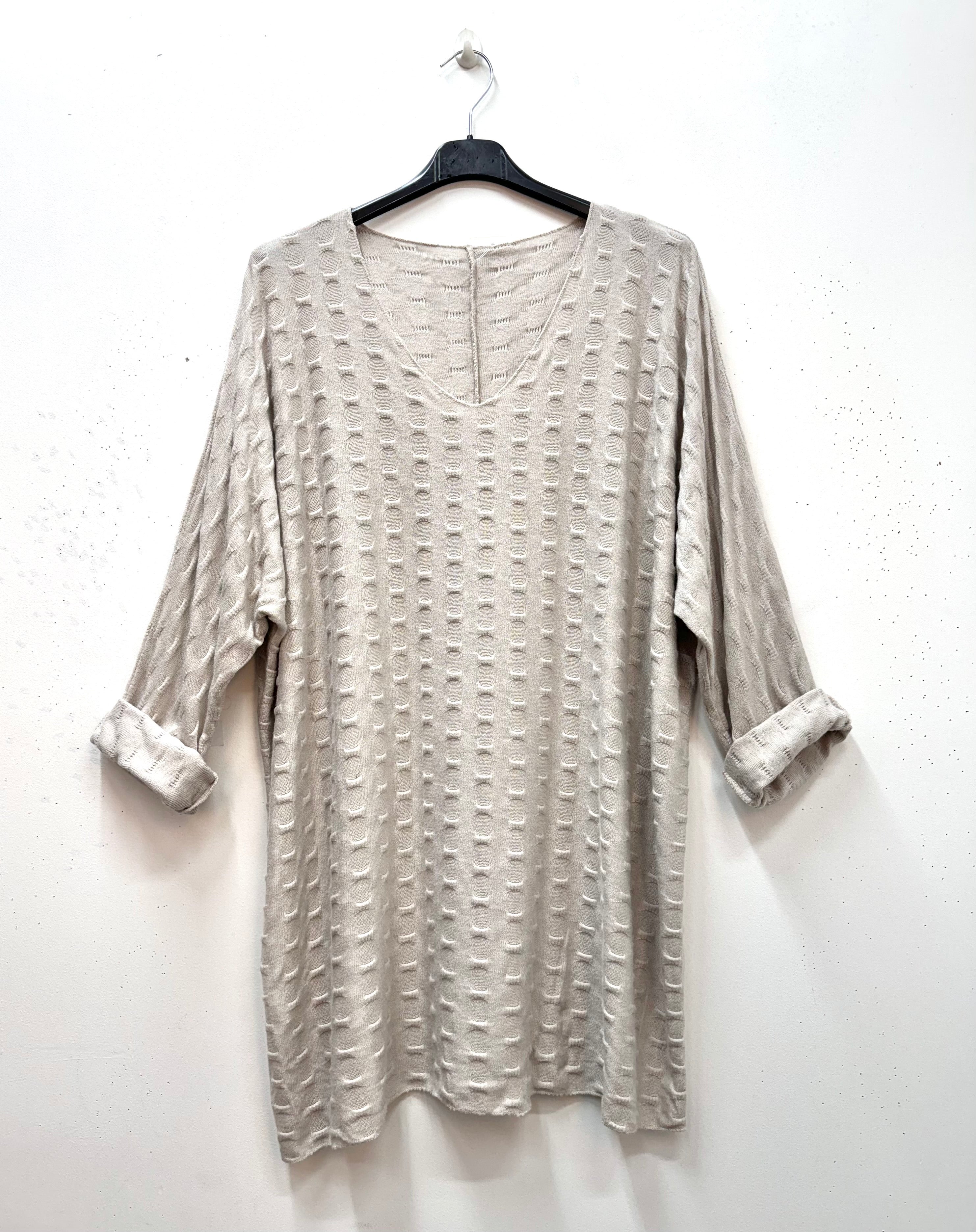 Pull léger gaufré