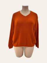 Pull  col V en Alpaga