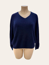 Pull  col V en Alpaga