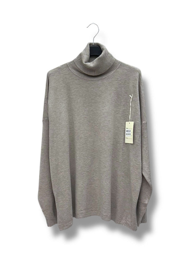 Pull léger col roulé