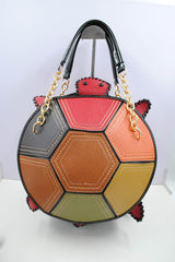 Sac à main - Tortue multicolore