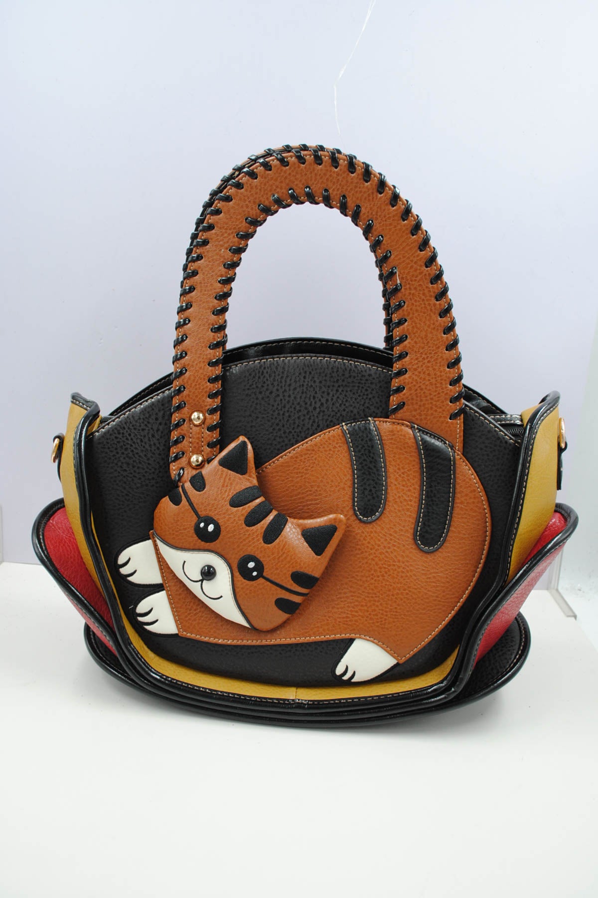 Sac à main - Chaton Camel