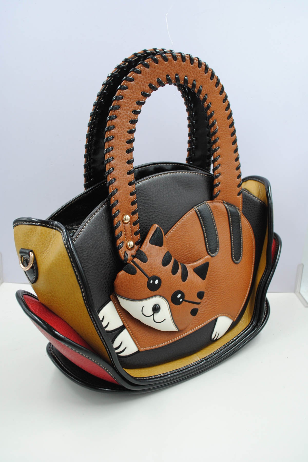 Sac à main - Chaton Camel