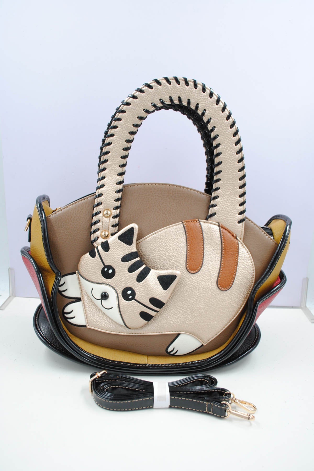 Sac à main - Chaton Taupe