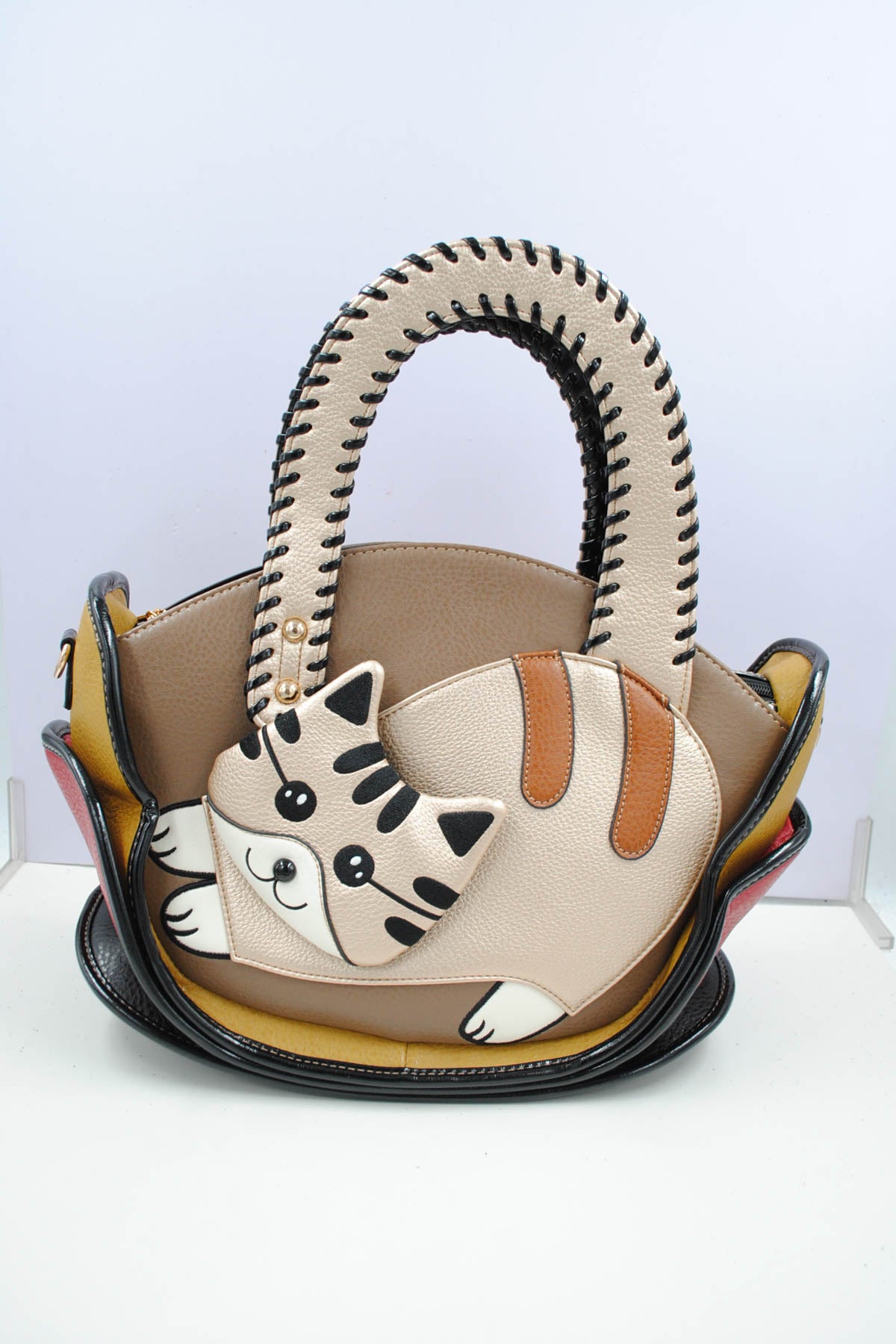 Sac à main - Chaton Taupe