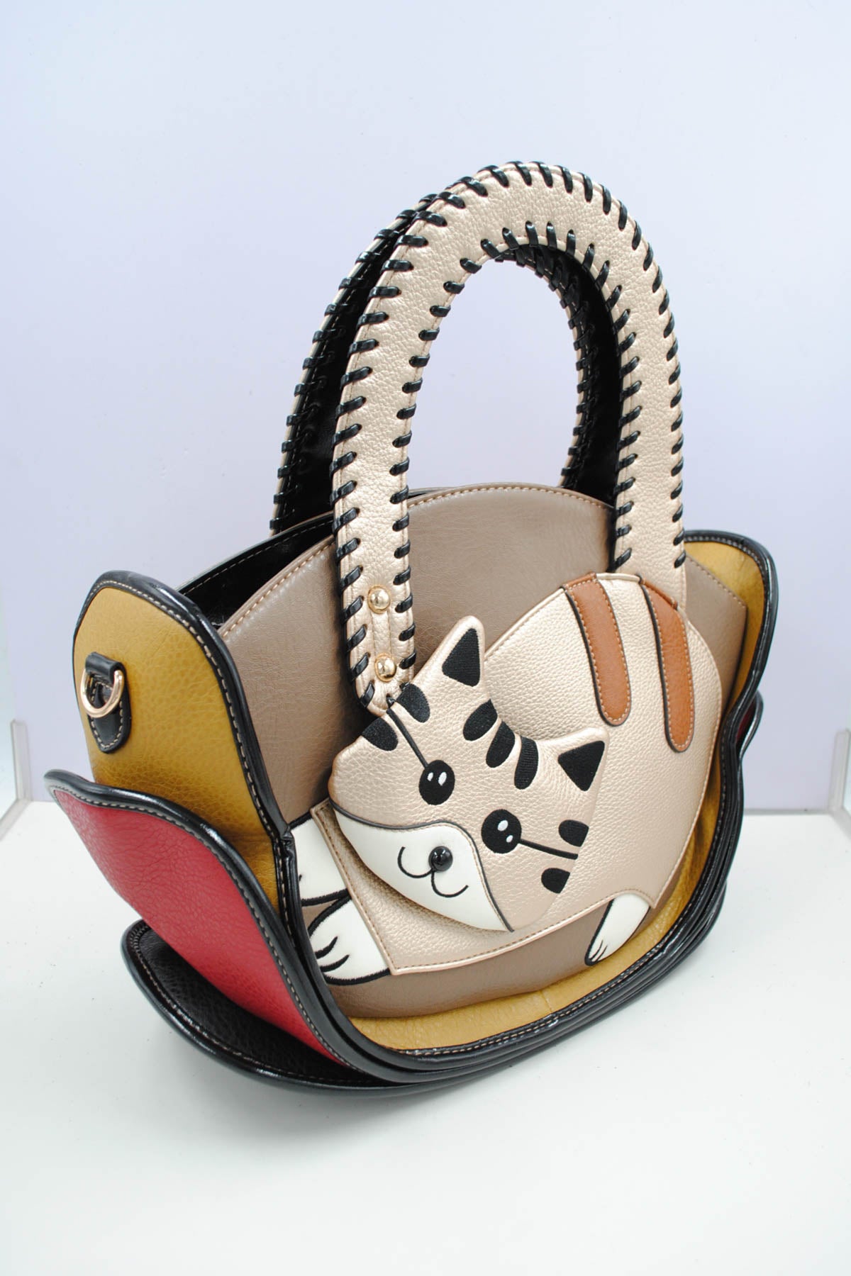 Sac à main - Chaton Taupe