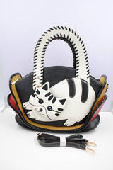 Sac à main - Chaton blanc