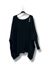 Pull oversize asymétrique