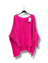 Pull oversize asymétrique