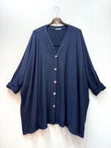 Gilet oversize intérieur molletonné