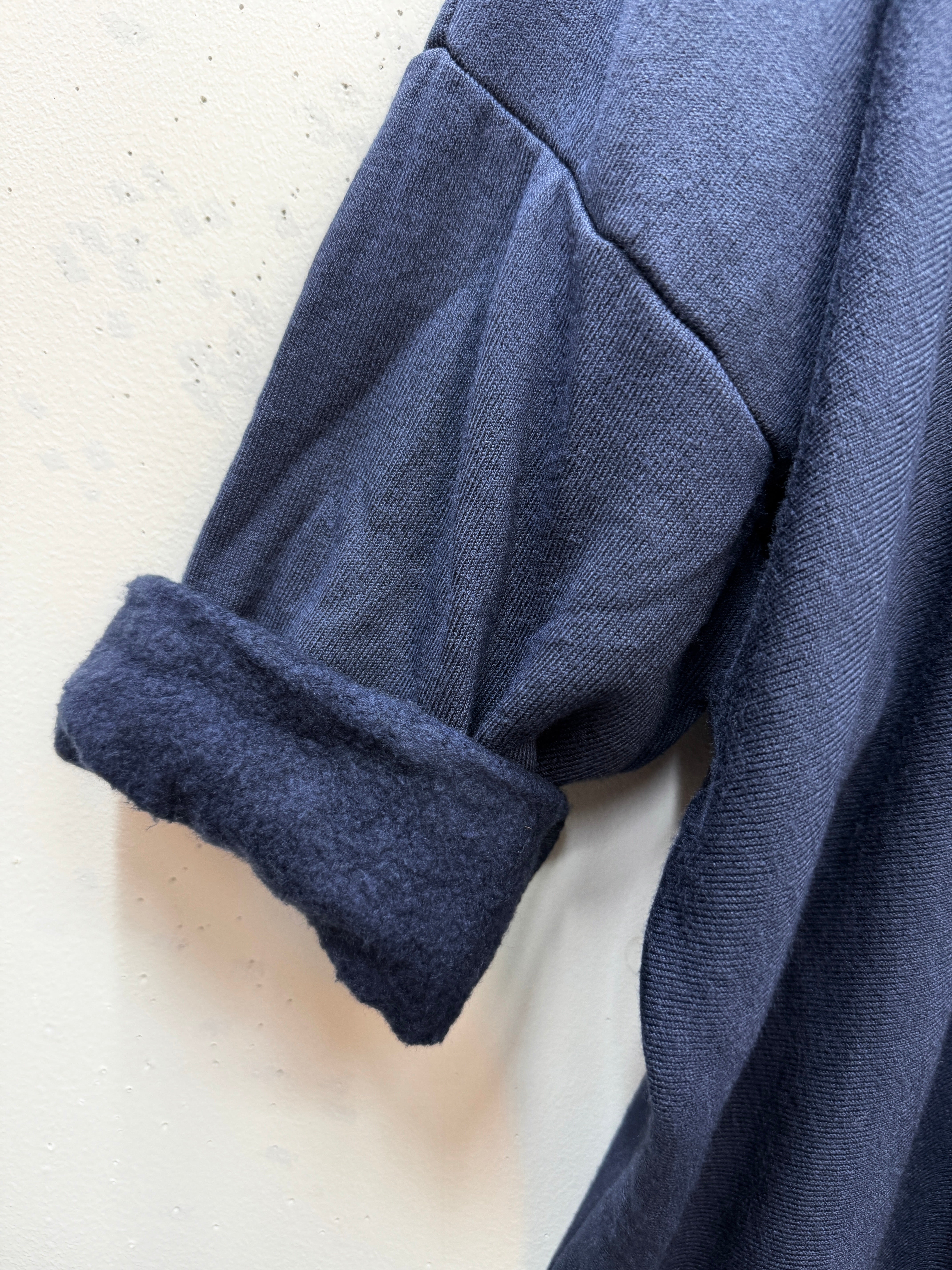 Gilet oversize intérieur molletonné