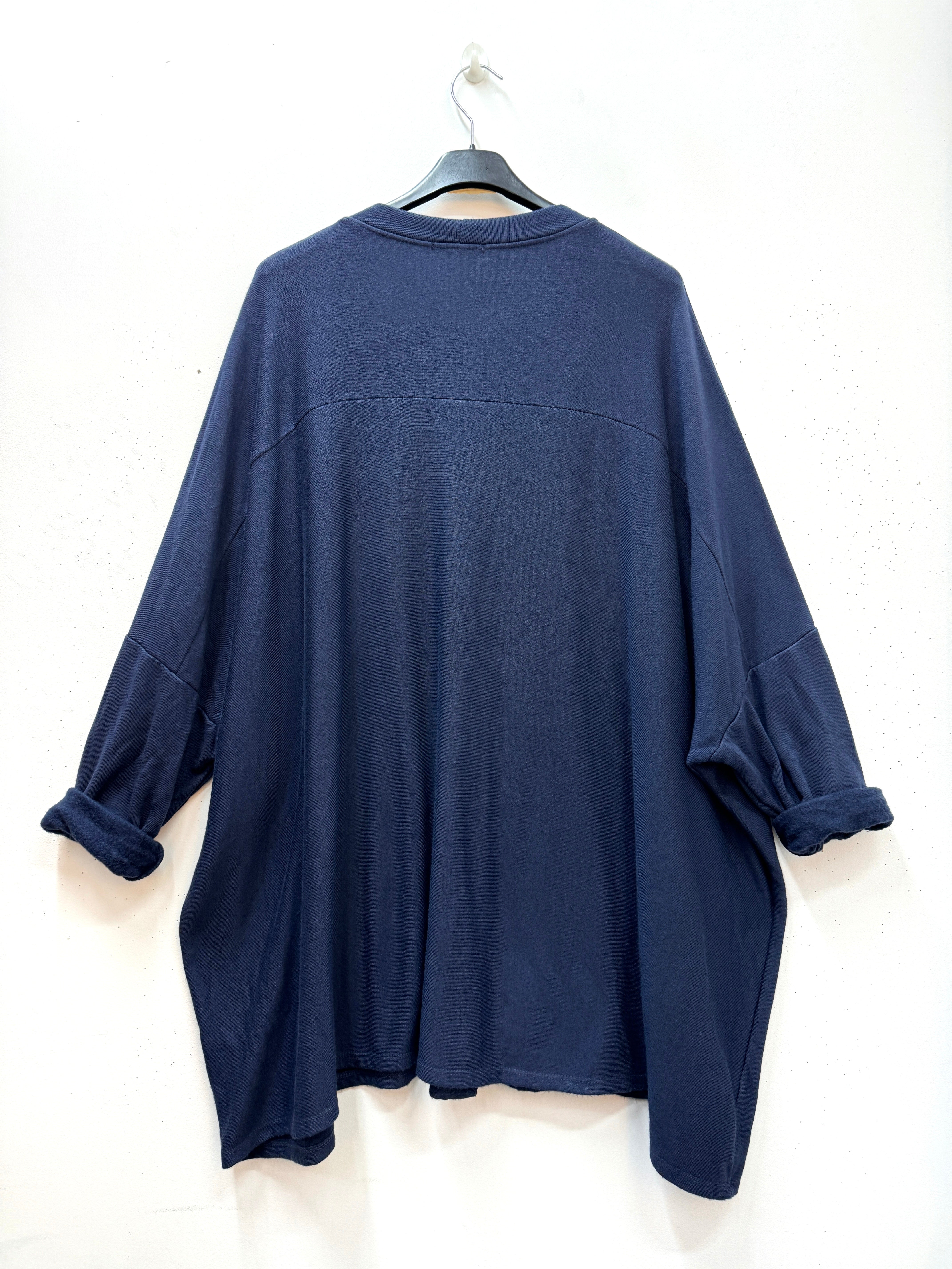 Gilet oversize intérieur molletonné