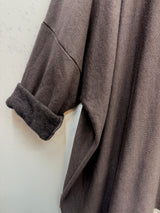 Gilet oversize intérieur molletonné