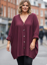 Gilet oversize intérieur molletonné