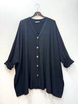 Gilet oversize intérieur molletonné